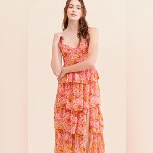 ASTR Midsummer Midi Dress